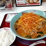 くるまやラーメン - 料理写真:ネギ味噌ラーメン