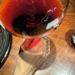 銀座 帯 - 友人のワイングラスも不思議できれい