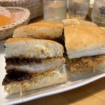 コメダ珈琲店 - 料理写真:味噌カツサンド