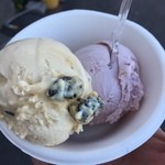 雪文 - ラムレーズンと紫いも