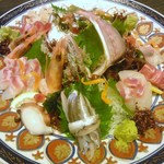 ざっそうあん せと - 刺身盛り合わせ(14.10)