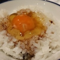 焼鶏あきら 中目黒本店 - 卵かけご飯