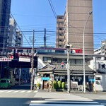 角平 - 12:30到着。並んでない日もあるんですね。