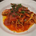 オステリア・カポ・エジリオ - 蠣のアラビアータ（ピリ辛）