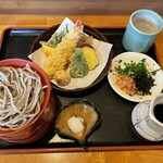 純そば 一風庵 - 天ぷら割子そば