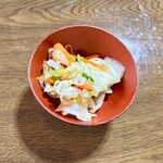 そば処 おおほり - お通しのつけもの