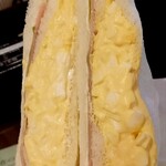 サンドイッチ工房 サンドリア 本店 - ダブルエッグ ハムが嬉ィ