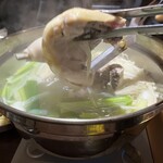 野毛とりとん 横浜鶴屋町店 - タッカンマリ　食べやすくしてくれてる