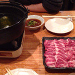 馬しゃぶしゃぶ鍋