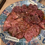 焼肉ホルモン ざくろ - ハラミも美味し Theハラミって感じ 臭み無し