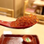 なか卯 - 料理写真:大粒だわっ　上品な味付けのいくら　スプーンでいくらだけを何杯もパクパクと〜　byまみこまみこ
