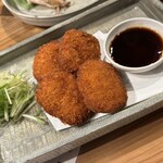 焼き魚屋 直井 - ぶりメンチカツ