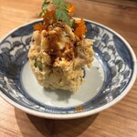 焼き魚屋 直井 - サバのポテサラ