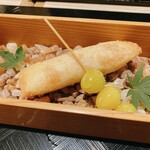 四季彩ダイニング　春 - カニ春巻きも美味しいし、銀杏が美味し過ぎた