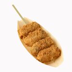牡蠣屋フライ亭 - 「大粒カキフライ」1ヶ250円。