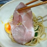 鶏paitan 心麦 - 海老味噌つけ麺