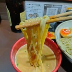 鶏paitan 心麦 - 海老味噌つけ麺