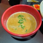 鶏paitan 心麦 - 海老味噌つけ麺