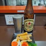 鶏paitan 心麦 - 赤星・煮卵・メンマ