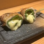 炭火串焼 鶏魚 - 