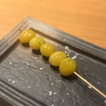 炭火串焼 鶏魚 - 