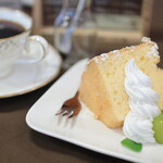 香のん - 料理写真:シフォンケーキ。
