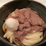 極浄うどん うだま - 牛しゃぶぶっかけ950円　※2014年11月