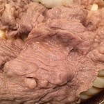 極浄うどん うだま - 大判牛肉が2枚　※2014年11月