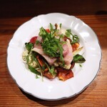 Hachihare - 炙り鰆と旬野菜のサラダ