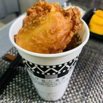 道の駅 たけゆらの里おおたき - たけのこ唐揚げ400円