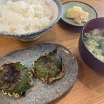 味処あさみ - さんが焼き定食1000円