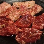 楽一 - ハラミ580円＆和牛カルビ780円