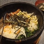 楽一 - 石焼きビビンバ980円