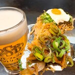 お好み焼き りゅうちゃん - めちゃ！♡うまっ！♡ビールと♡最高！♡最強！♡