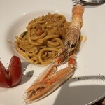 トラットリア ダイ パエサーニ - 手長海老のキタッラ