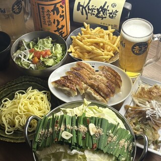 ”期間限定”竜王のモツ鍋コース