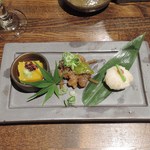 和心 こざる - 前菜3種