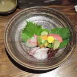 和心 こざる - お造り3種