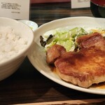 キッチンきねや - 厚切り ポークジンジャー 1200円