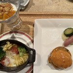 イタリアンレストラン ルッチコーレ - 玉子料理、ソーセージ、ミートソース、ヨーグルト