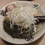 藤一番 - 料理写真:のりしおラーメンに白髪ネギトッピング
