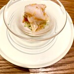 一平飯店 - 水タコX.O.醬冷製