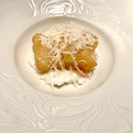 一平飯店 - 穴子フリット/ココナッツソース/羊チーズ