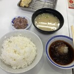 天麩羅処ひらお - 251027月　福岡　天麩羅処ひらお 本店　中ライスセット