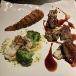 ニュー松坂 - オマール海老・フォアグラ・エリンギ