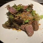 ニュー松坂 - 牛のサラダ