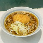 爽亭 - みしまコロッケそば