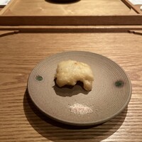 RIVA - 名残り鱧の天ぷら(梅塩)