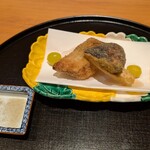 日本料理 幸庵 - のどぐろと松茸のフライ