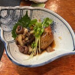 四季の味・奴 - バイ貝煮